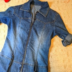 90s Vintage Denim Jumpsuit